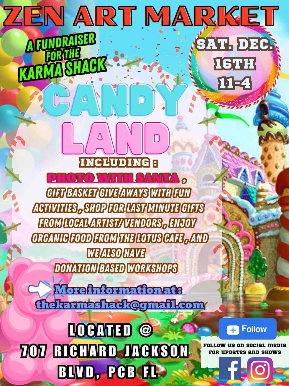 Step into a world of sweetness and creativity at this Candy Land-themed fundraiser art market!