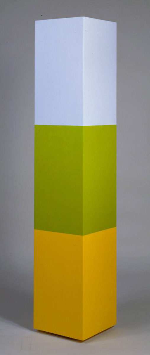 anne truitt wall for apricots sculpture