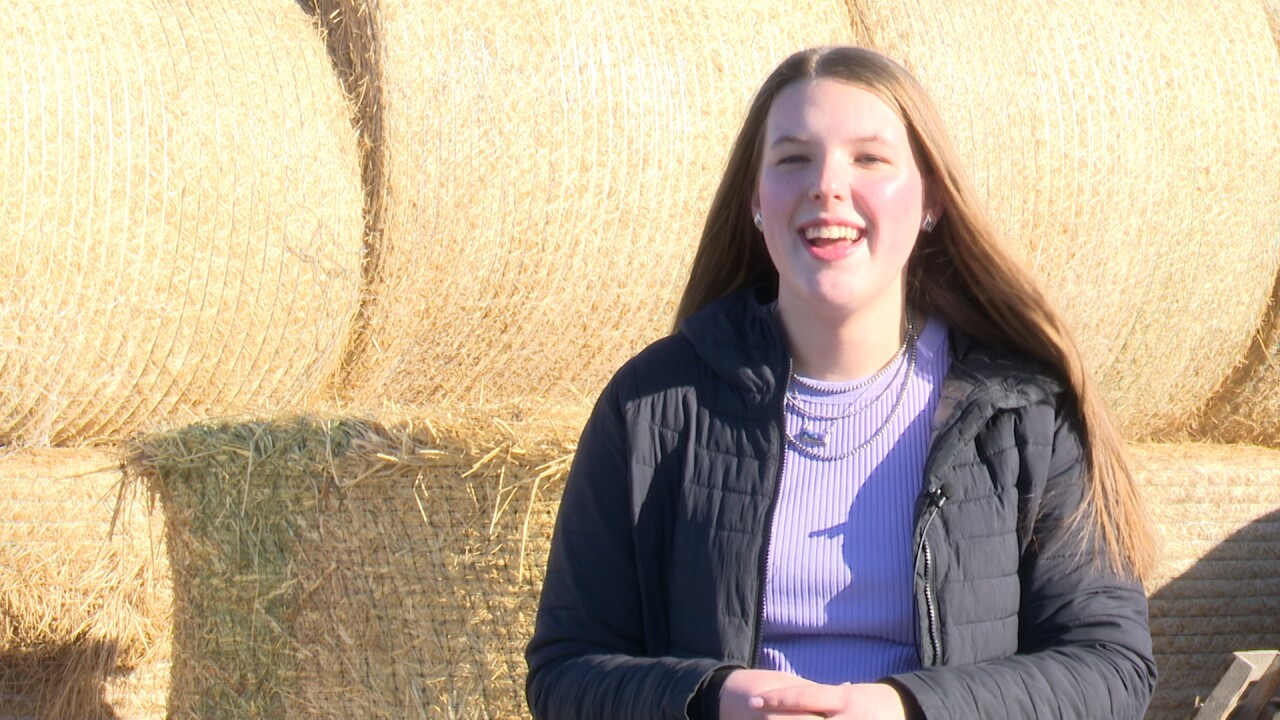 'Agriculture raised me': Pompeys Pillar teen using social media to advocate for Ag industry