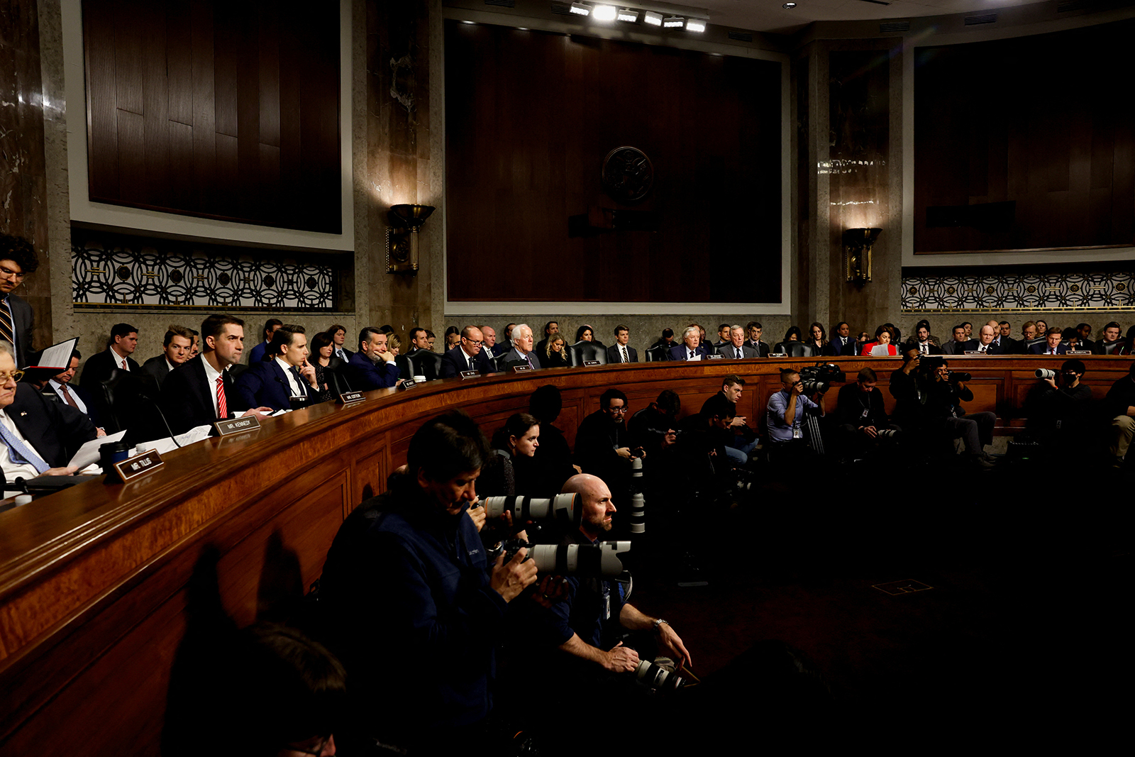 Judiciary Committee Ranking Member U.S. Senator Lindsey Graham (R-SC) spoke during the Senate Judiciary Committee hearing on online child sexual exploitation at the U.S. Capitol today.