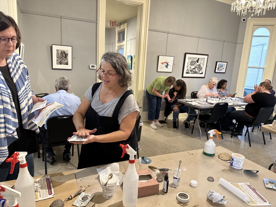 A workshop with the Dayton Society of Artists