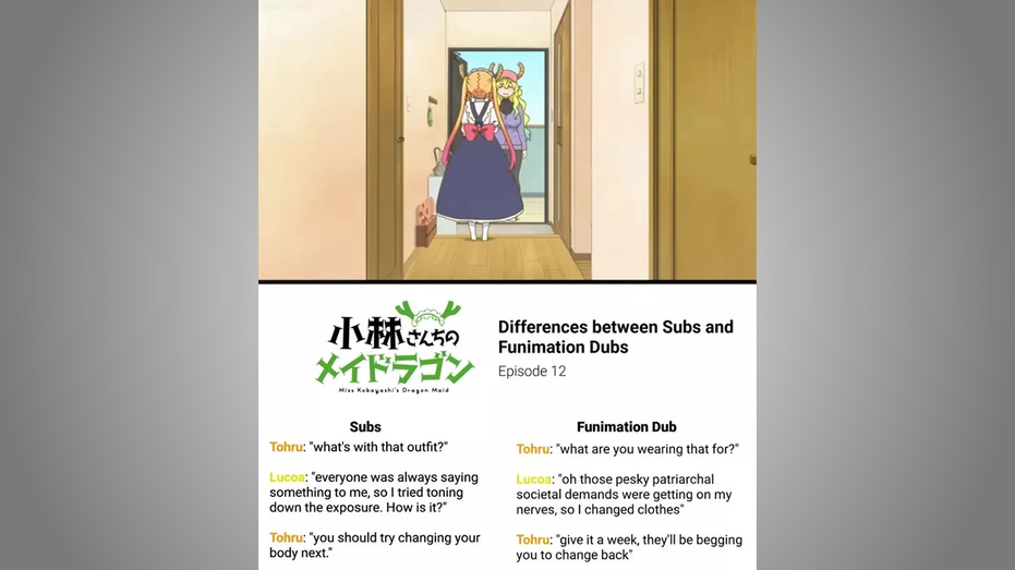 Dragon Maid comparison