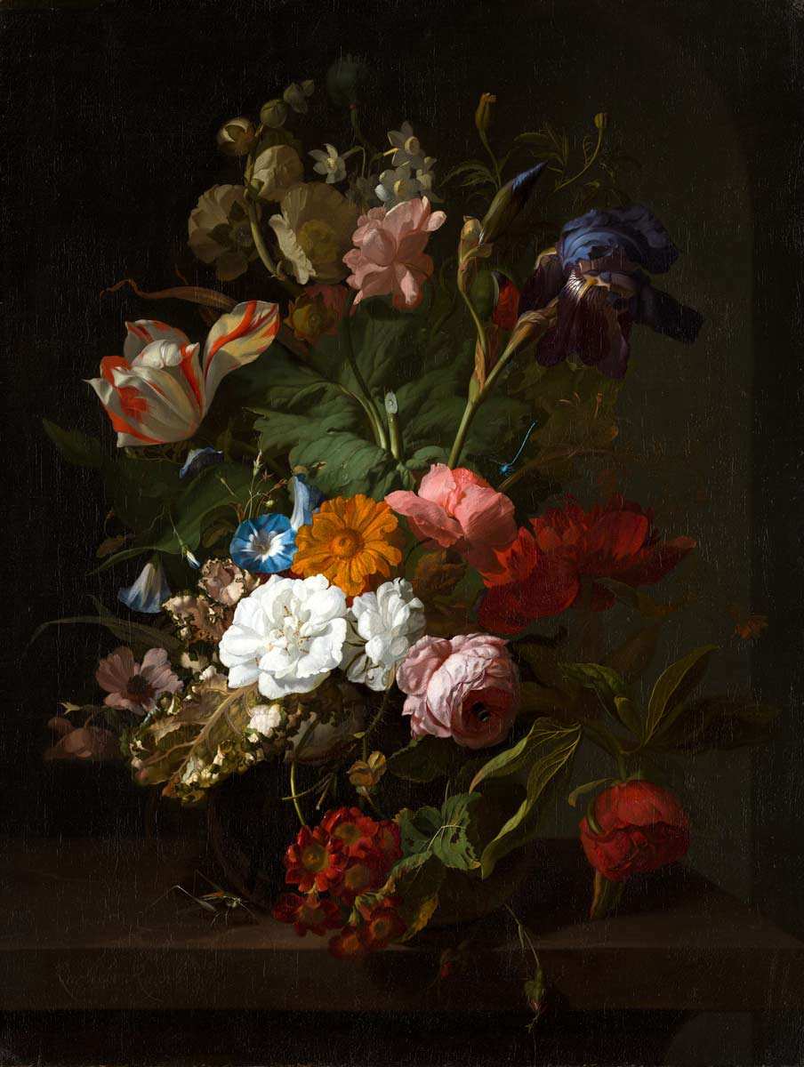 dutch women artists vase flowers rachel ruysch