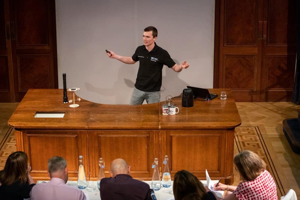 Ocean Bach at the Royal Institution