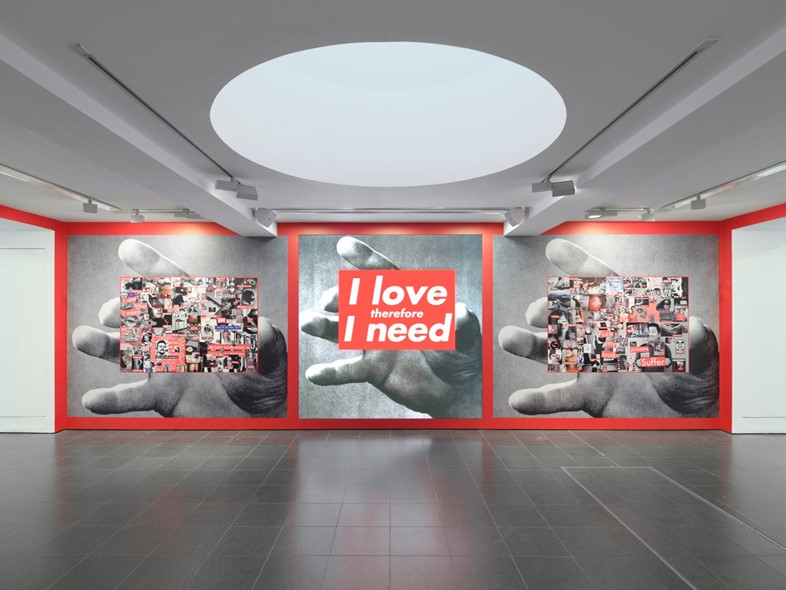 Barbara Kruger: Thinking of You. I Mean Me. I Mean You. 