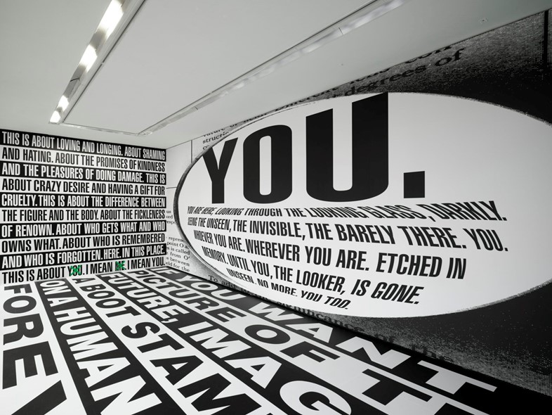 Barbara Kruger: Thinking of You. I Mean Me. I Mean You. 