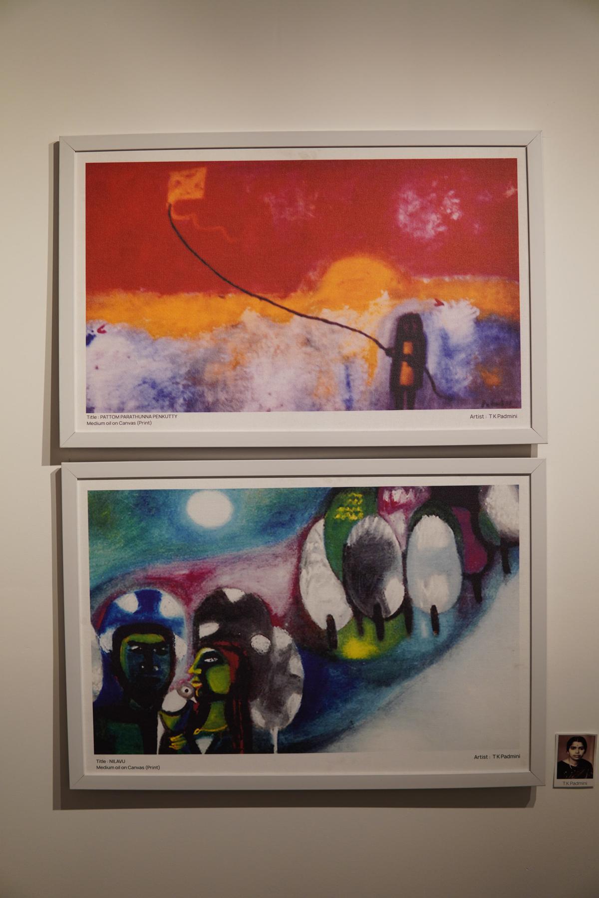 Prints of TK Padmini’s paintings Prints of TK Padmini’s paintings