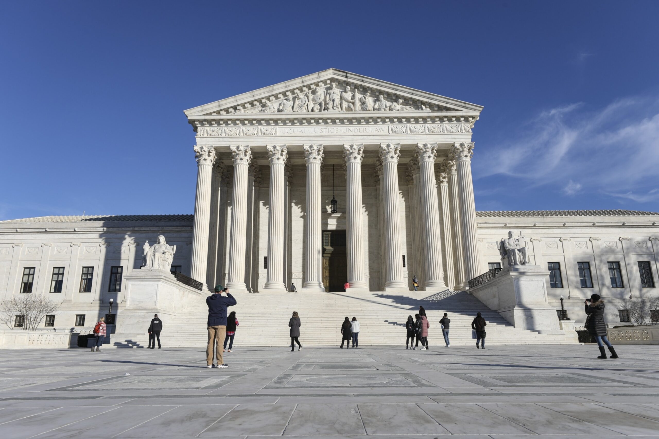 PHOTO: The Supreme Court of the United States building are seen in Washington D.C., Dec. 28, 2022.