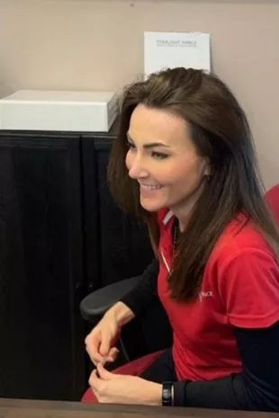 Heidi Agan, a Kate Middleton lookalike, laughed off the conspiracy theory that she was at the farm shop