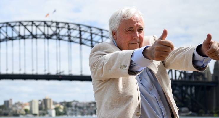 Clive Palmer (Image: AAP/Bianca De Marchi)
