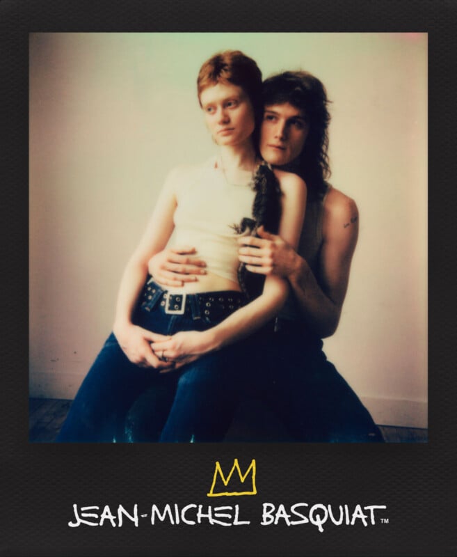 Polaroid Now Camera Basquiat Edition instant film print