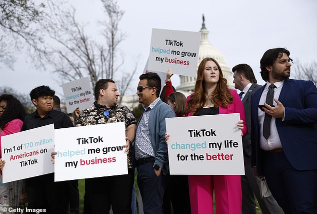 Advocates and content creators gathered at the Capitol ahead of Wednesday's vote