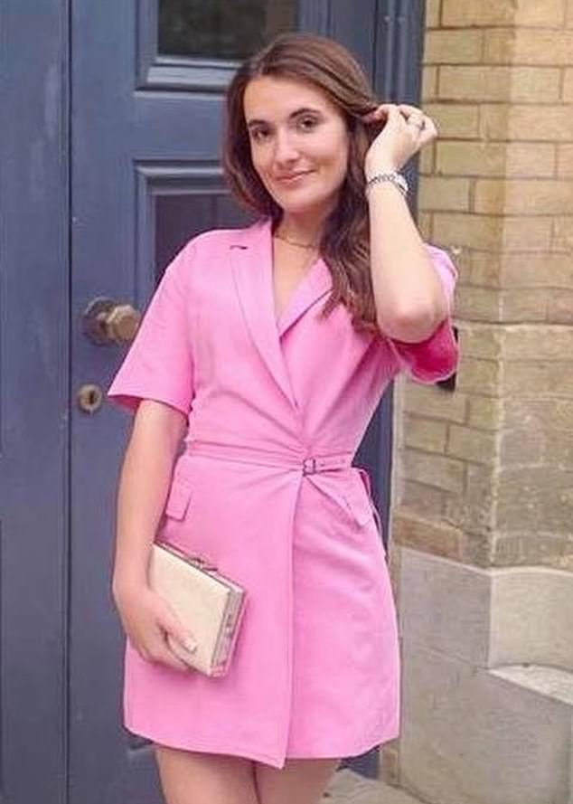 Chenery-Woods' TV producer daughter Paige (pictured), 27, was encouraged to apply for multiple cards, the court heard