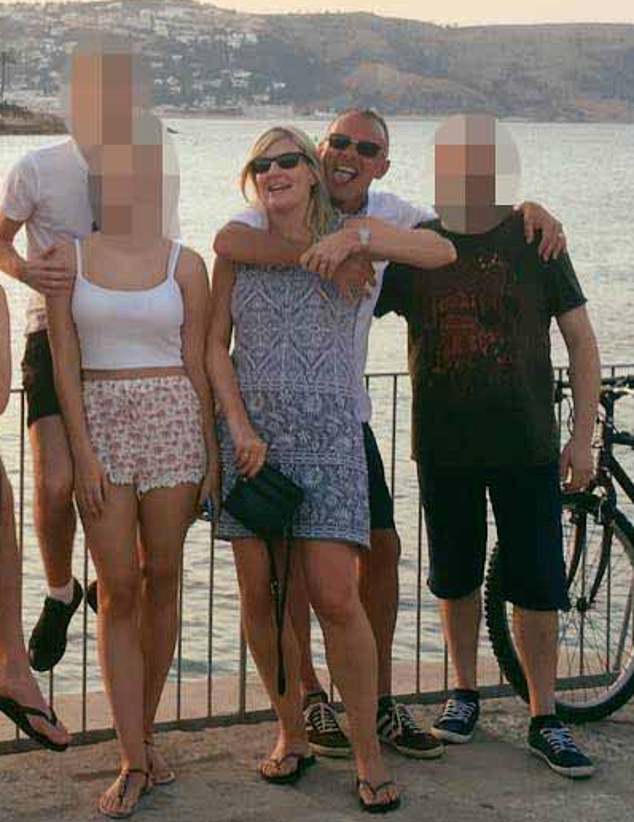 Sister Lynda Chenery, 51, was officially company secretary and Paul Douglas (pictured together), 56, was 'Ticket Boy' or the second in command. They lived in the same sleepy village but have since split up