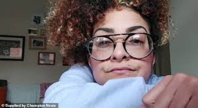 Ms Agilah-Hood, who describes herself online as 'a mixed race, queer, neurodivergent visual artist, creative practitioner and performer', sent her email to his headteacher during lockdown