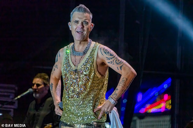Headline acts last August included Robbie Williams (pictured), The Who and Van Morrison