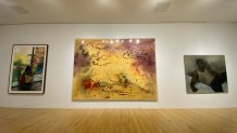 Dallas Museum of Art He Said She Said wall of friends