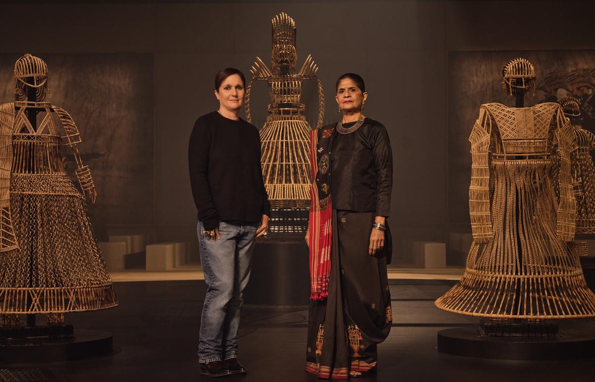 Kulkarni with Dior’s creative director Maria Grazia Chiuri