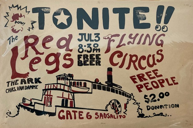 Novato resident Maggie Catfish's rock posters are featured in the...