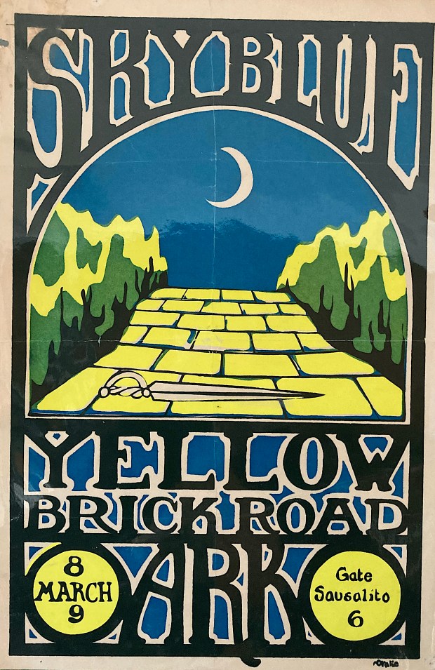 San Anselmo resident Coralie Russo's rock posters are featured in...