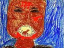Joel DeBellefeuille says his 13-year-old son came home last week and told him he found a portrait that a fellow student had painted of him had been posted for sale online.