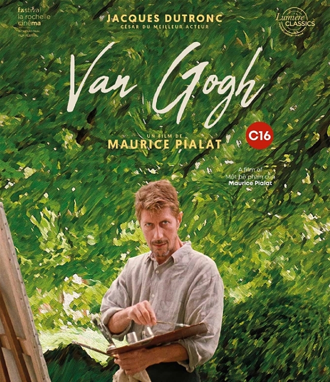A part of the Van Gogh poster. Photo courtesy of DCiné Cinema