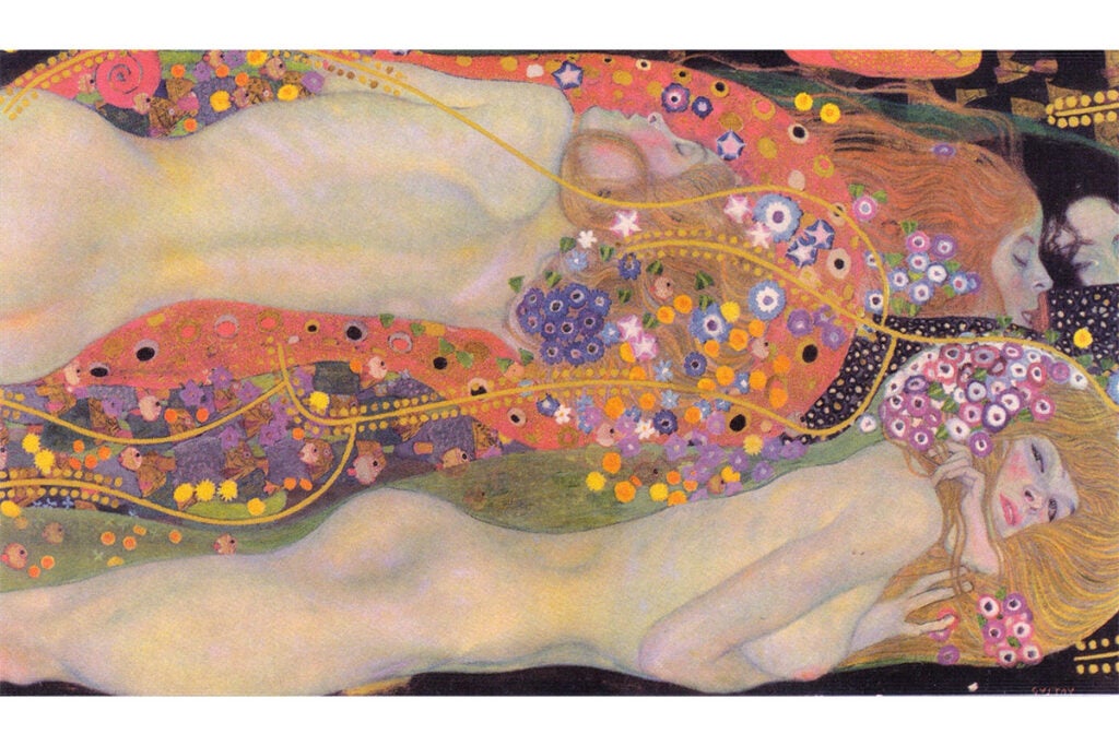 Gustav Klimt's Wasserschlangen II (1904)