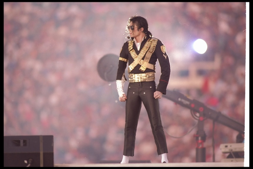 Michael Jackson on stage