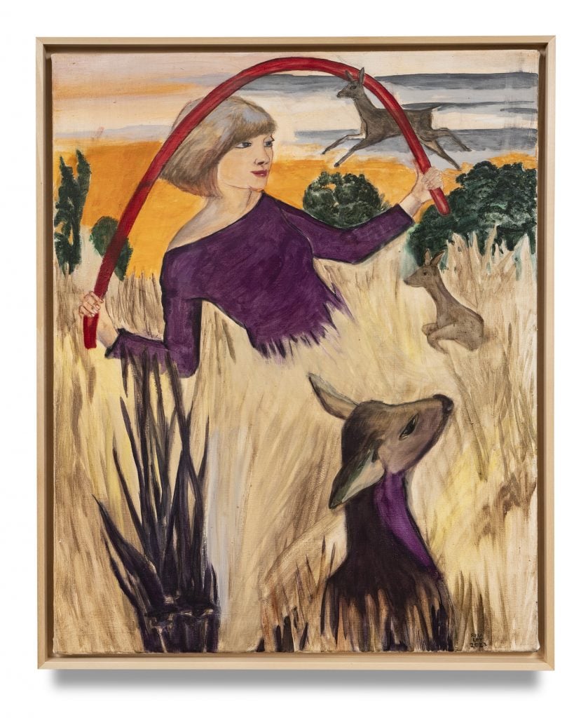 Rosa Loy, Imfeld (2022). Courtesy of the artist and Michael Kohn Gallery.