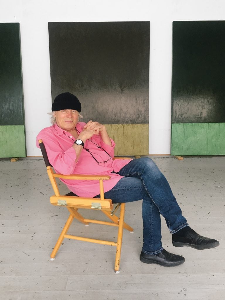 Brice Marden in 2017. Photo courtesy of Gagosian.