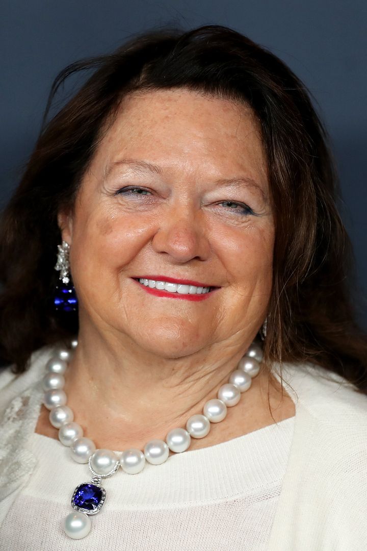 Gina Rinehart, seen in 2022, has reportedly demanded that the portrait of her be removed. 