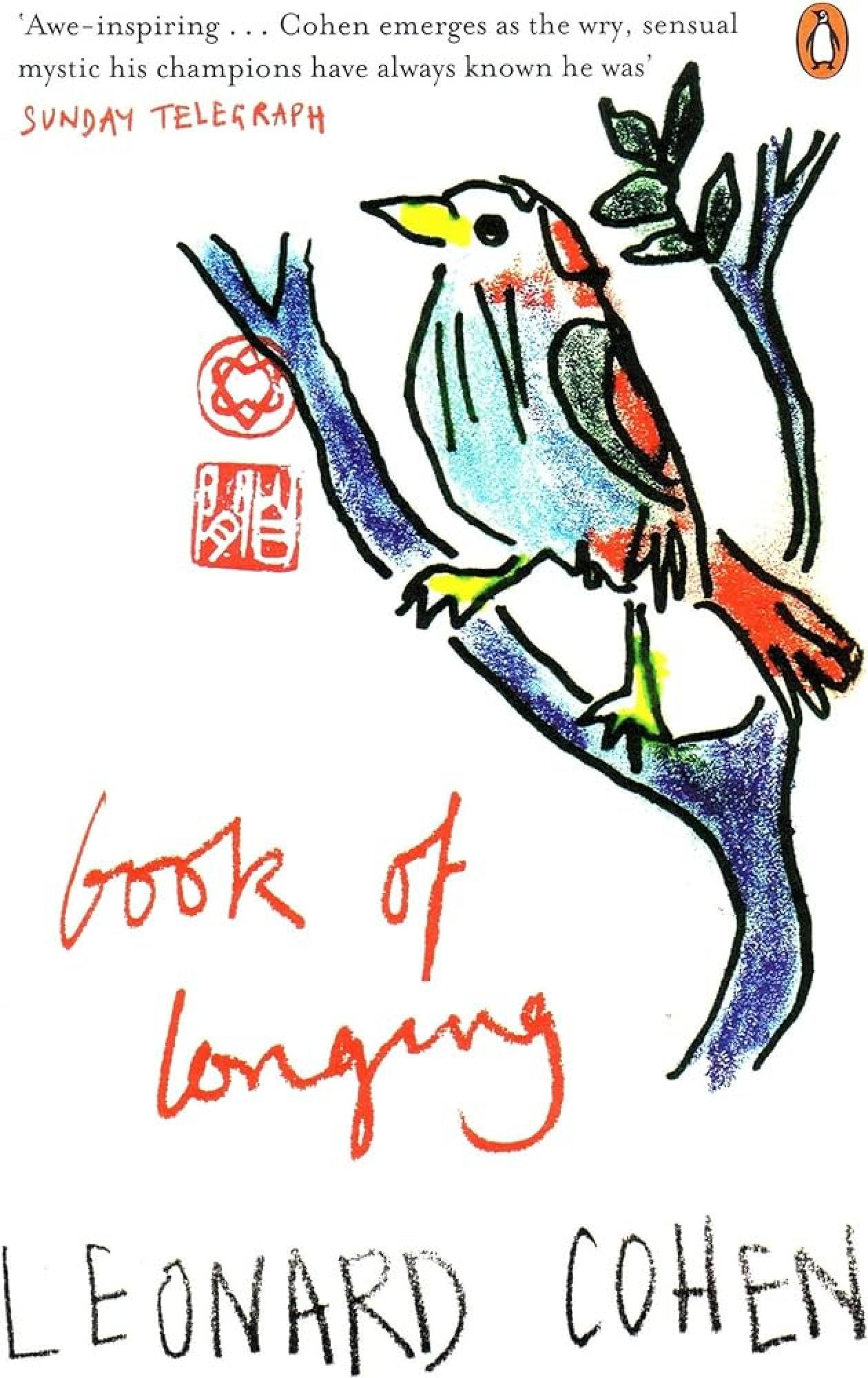The cover of Leonard Cohen’s book. Photo: Penguin