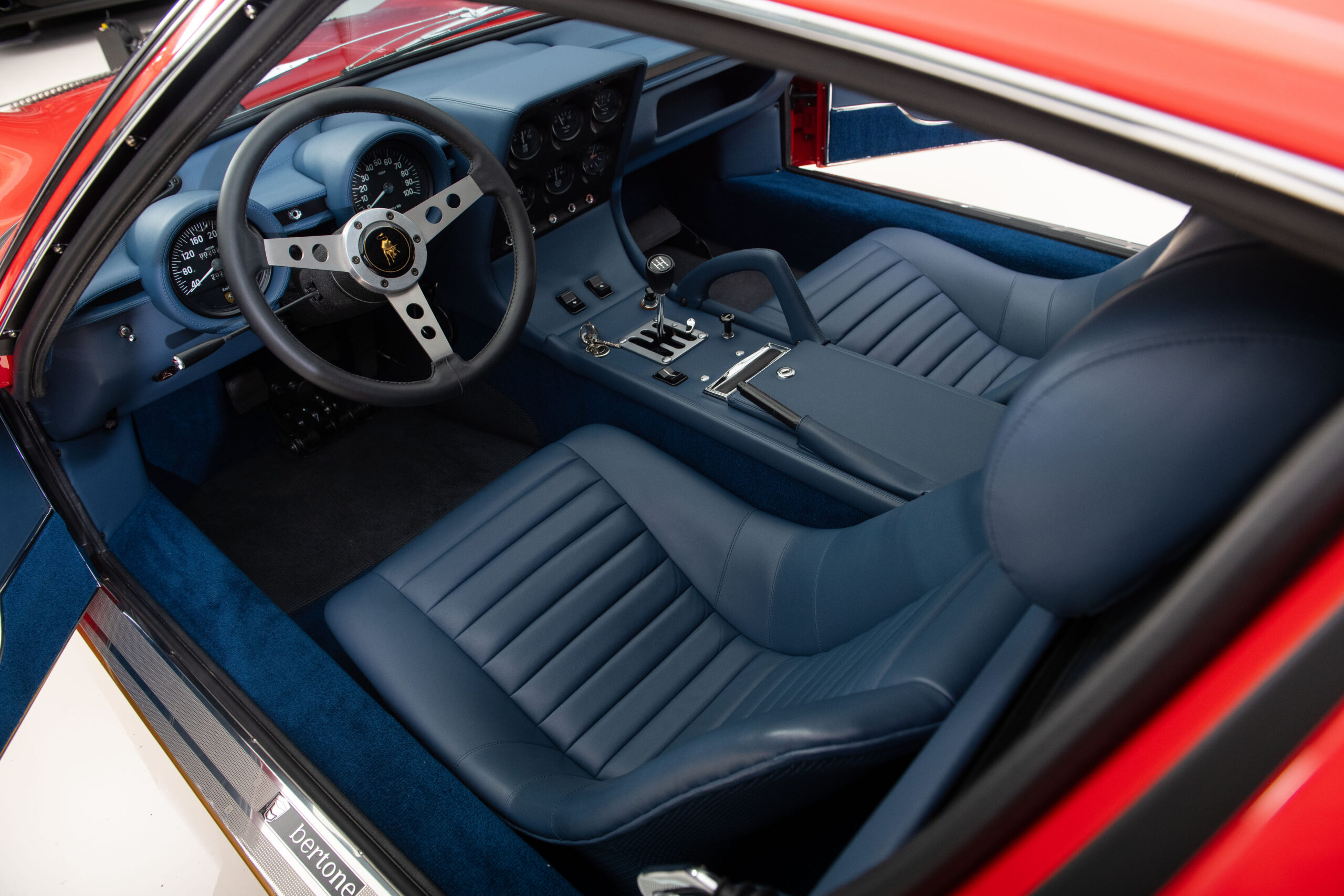 The V12 engine allows the car to explode to 60mph in five seconds