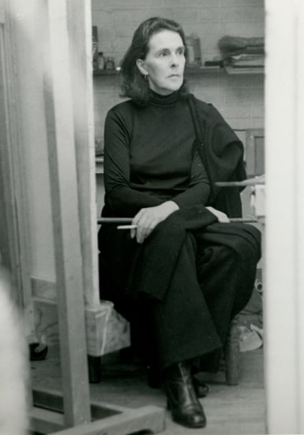 Leonora Carrington in her studio, 1956.