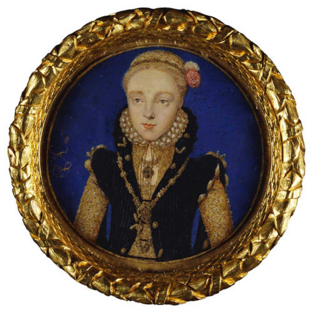 Levina Teerlinc Elizabeth I Portrait Miniature 1560