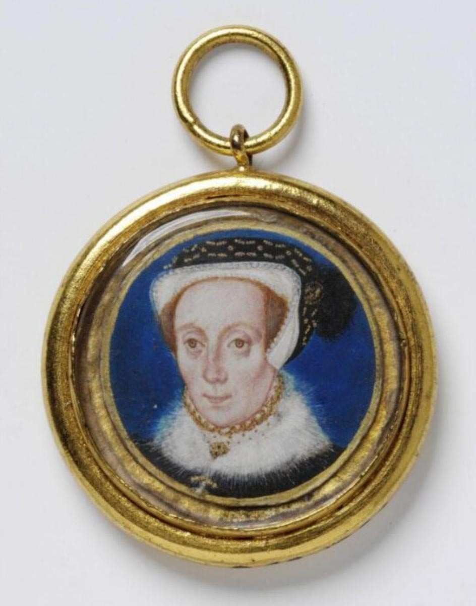Levina Teerlinc Miniature Portrait of an Unknown Woman 1560