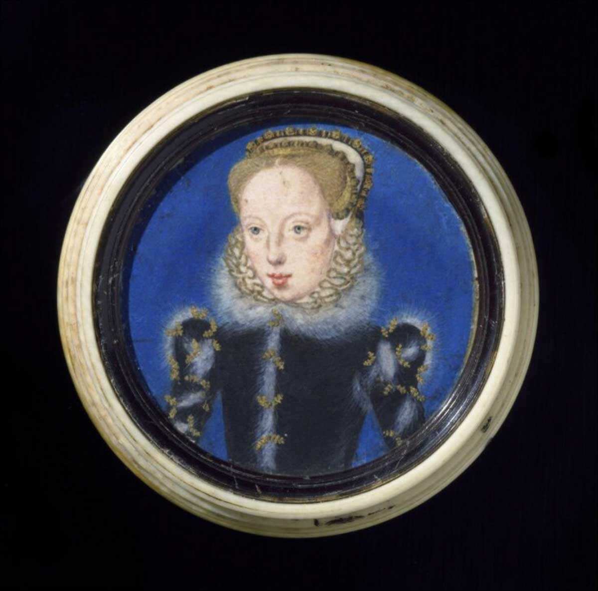 Levina Teerlinc Portrait Miniature of Katherine Grey Countess of Hertford 1560