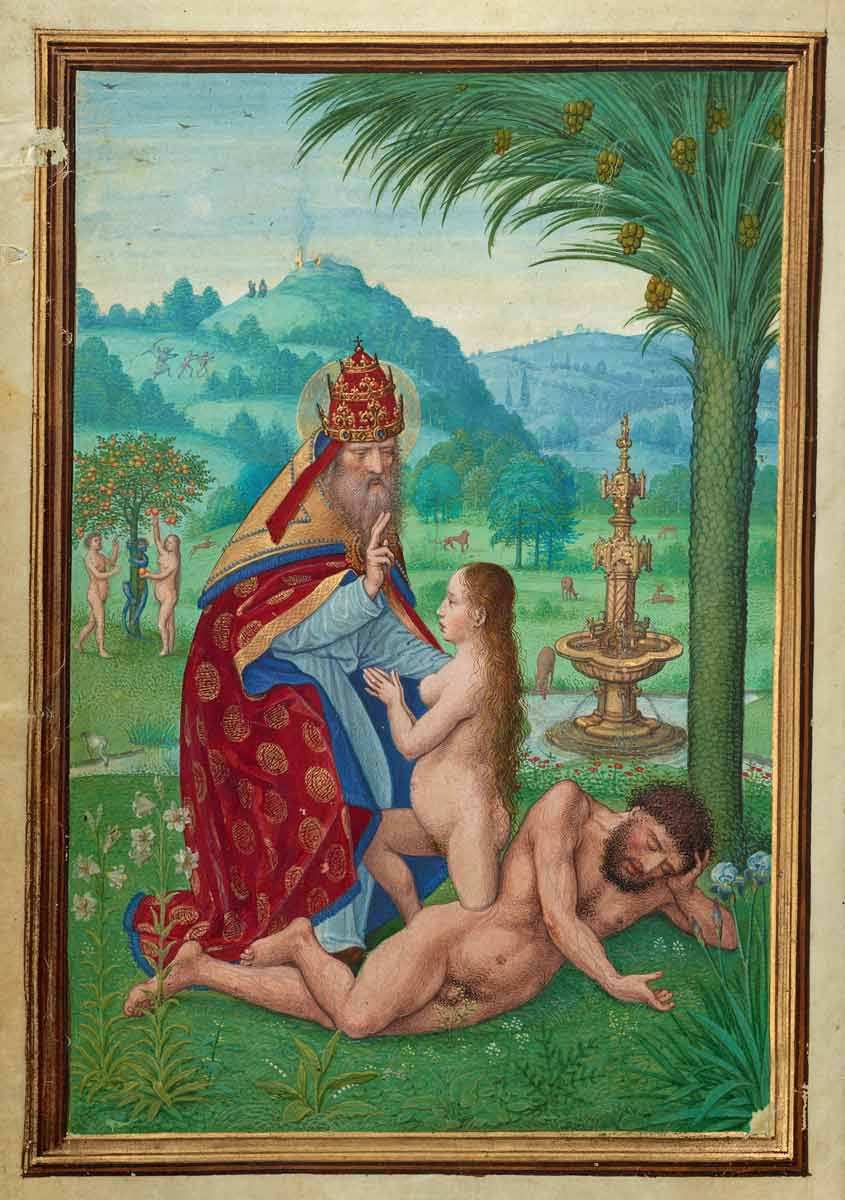 Simon Bening Scenes from the Creation Illuminated Manuscript 1525