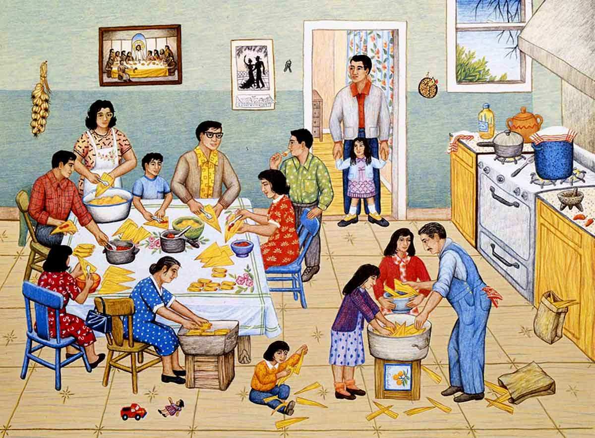 tamalada carmen lomas garza 1990