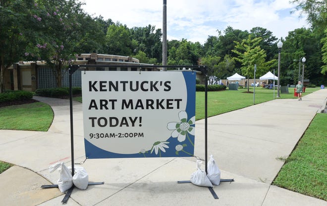 The Kentuck Art Market was held Saturday on the grounds of Kentuck’s new location on Jack Warner Parkway in Tuscaloosa.