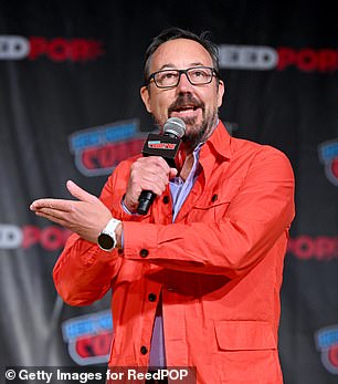 Cartoon Network boss Michael Ouweleen speaks onstage during New York Comic Con 2022 on October 9, 2022