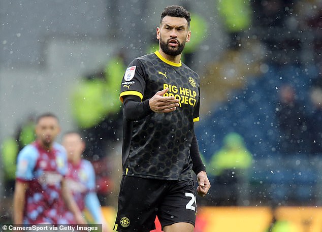 The defender, pictured with Wigan in 2023, left fifth-tier Spanish club Malaga City back in May