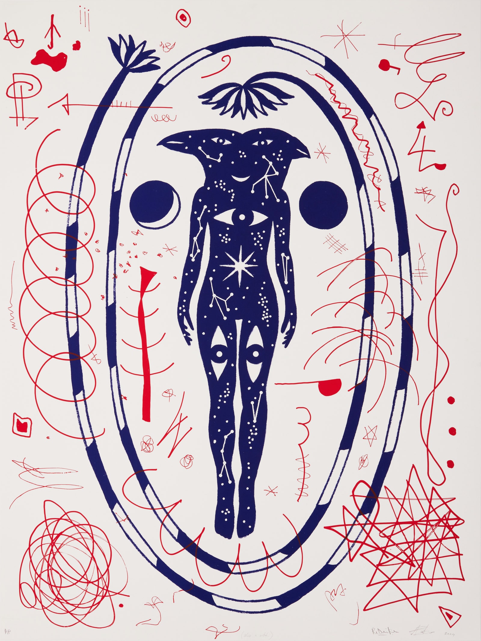 Image may contain Art Painting Modern Art Drawing and Person