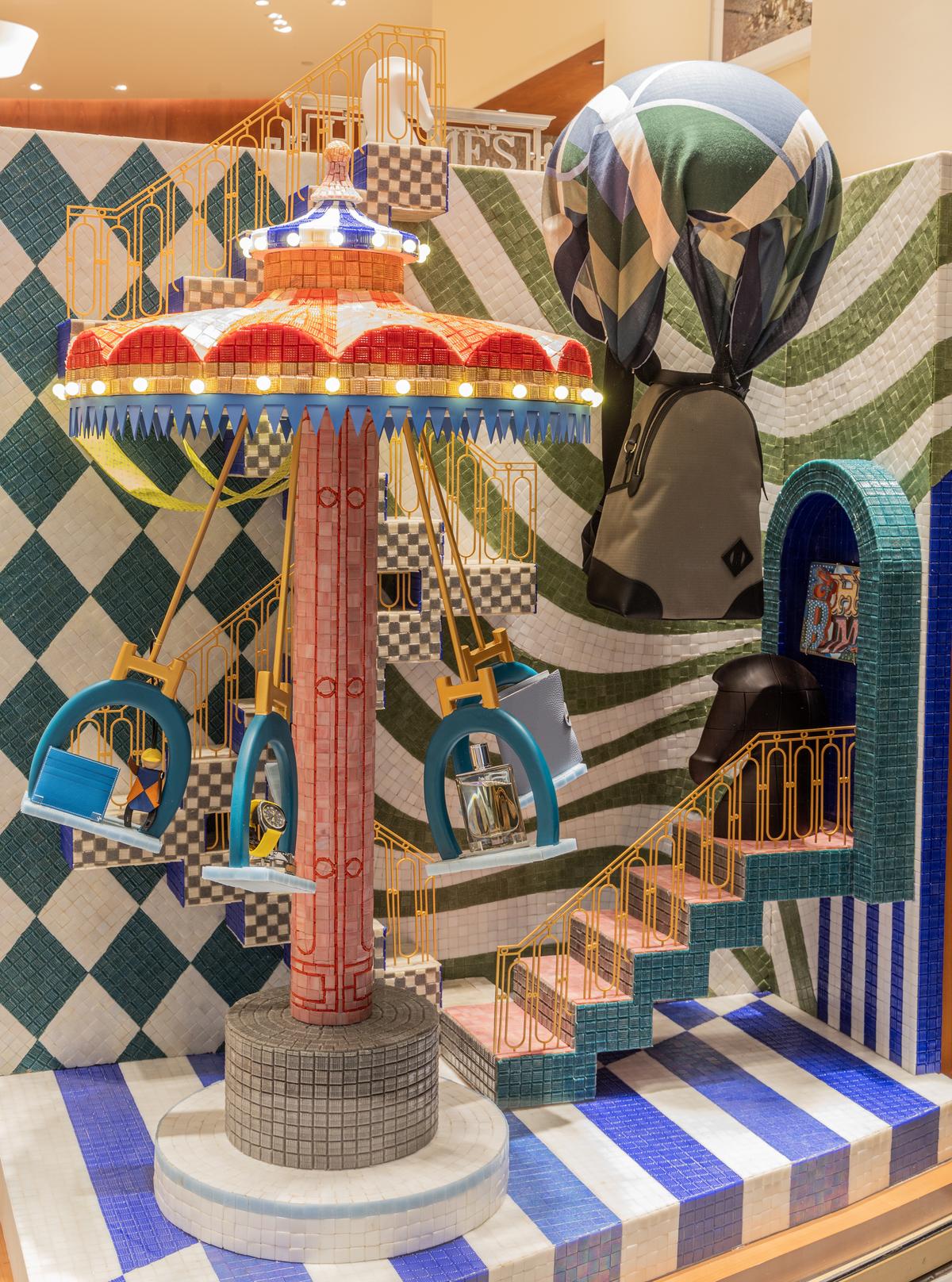 The project took over 1,200 hours and used 36,000 tiles The project took over 1,200 hours and used 36,000 tiles