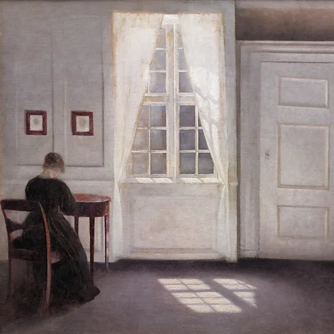 SMK Open Vilhelm Hammershøi was besotted with his home's light-filled rooms – and Ida gave his depictions of them a vital human presence (Credit: SMK Open)