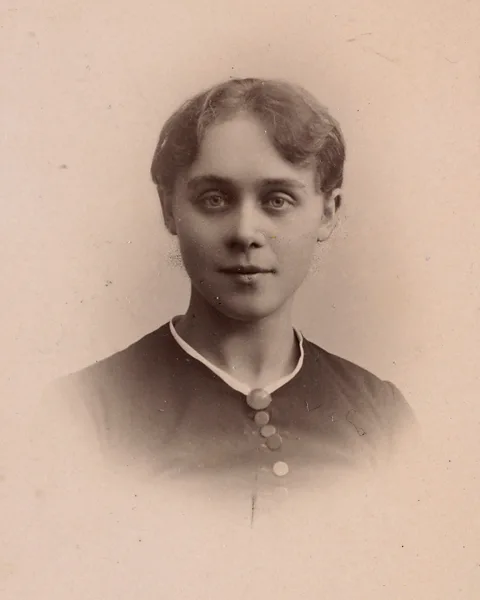 Frederik Riise/Royal Danish Library A photograph of a young Ida Hammershøi (Credit: Frederik Riise/Royal Danish Library)