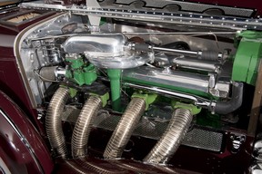The 1935 Duesenberg Model SJ Convertible Coupe by Walker-LaGrande in the Academy of Art University collection