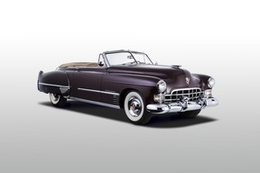 A 1948 Cadillac convertible from the Academy of Art University collection