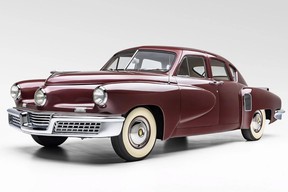 The 1948 Tucker 48 Torpedo formerly of the Academy of Art University collection