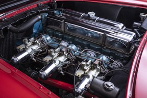 An first-generation Chevrolet Corvette from the Academy of Art University collection